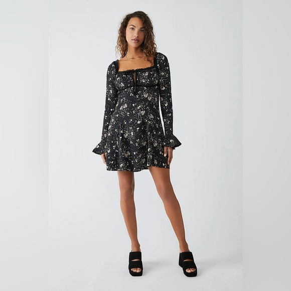 Free People Tess Mini dress Size S - Picture 2 of 7